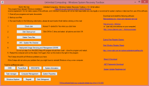Windows System Recovery Toolbox